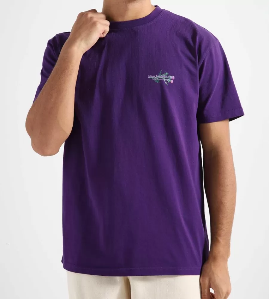 Tops^NEW AMSTERDAM SURF ASSOCIATION Distel Tee Purple