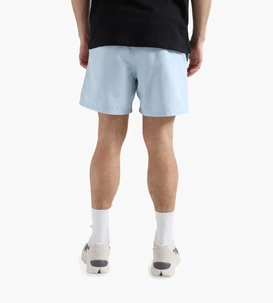 Broeken En Jeans^NEW AMSTERDAM SURF ASSOCIATION Logo Board Short Baby Blue