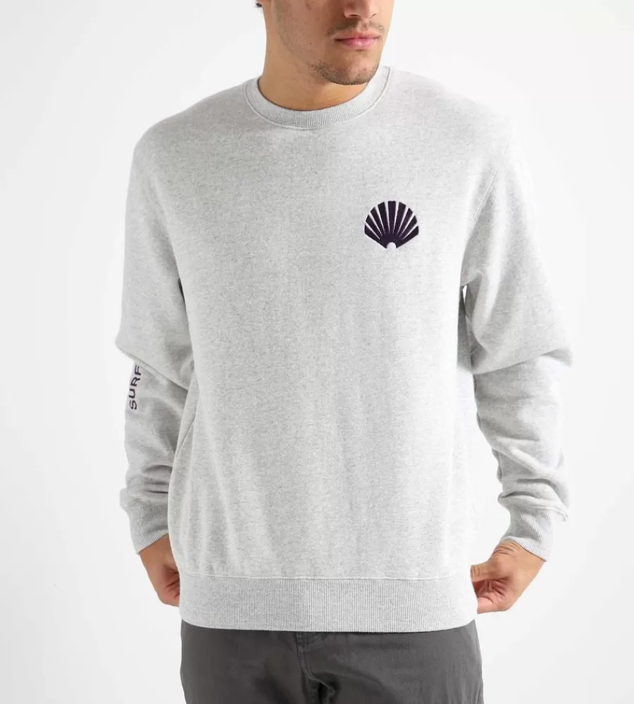 Tops^NEW AMSTERDAM SURF ASSOCIATION Logo Sweat Ash