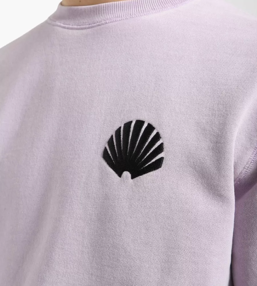 Tops^NEW AMSTERDAM SURF ASSOCIATION Logo Sweat Lilac