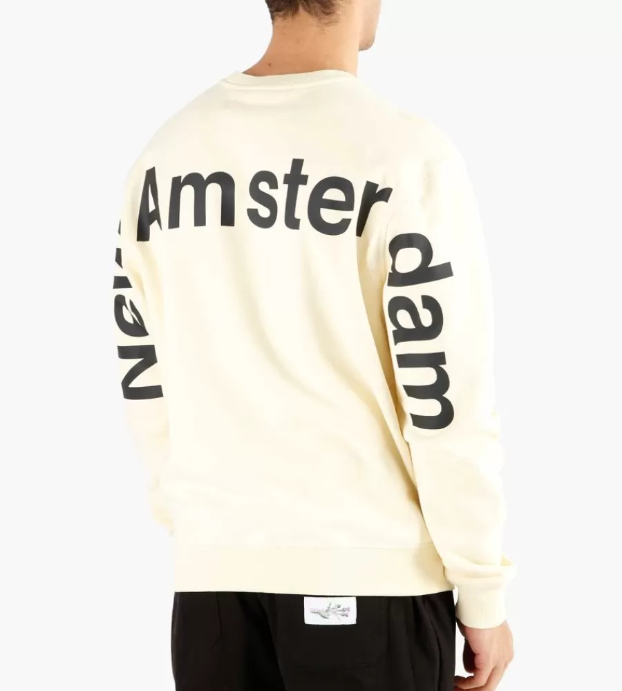 Tops^NEW AMSTERDAM SURF ASSOCIATION Name Sweat Bone