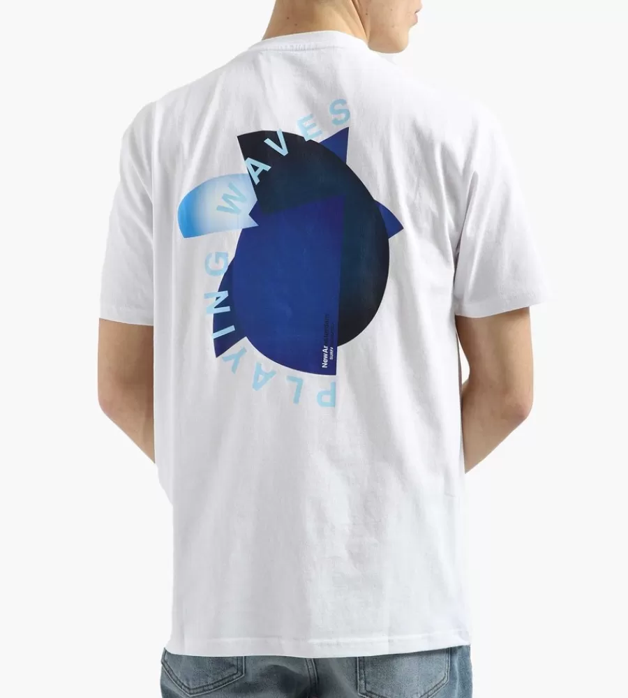 Tops^NEW AMSTERDAM SURF ASSOCIATION Playing Waves Tee