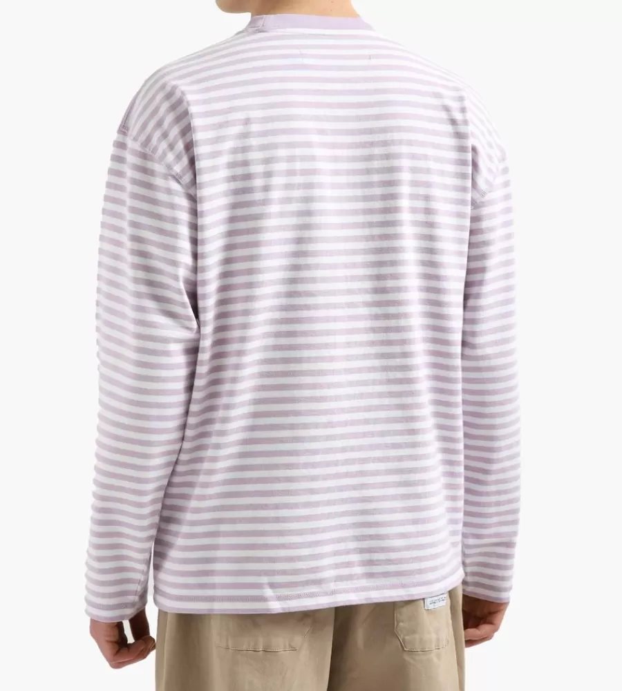 Tops^NEW AMSTERDAM SURF ASSOCIATION Wax Longsleeve Lilac