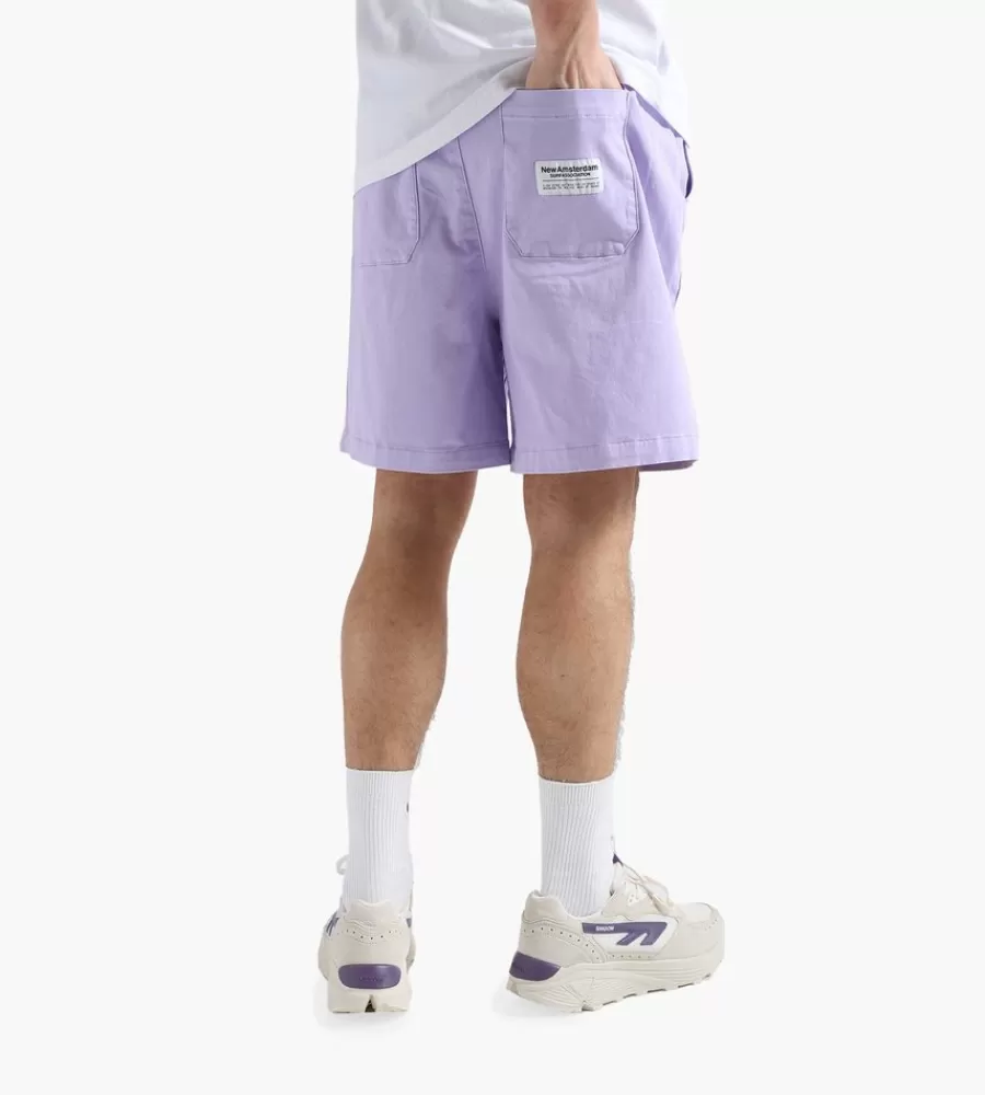 Broeken En Jeans^NEW AMSTERDAM SURF ASSOCIATION Work Short Lilac