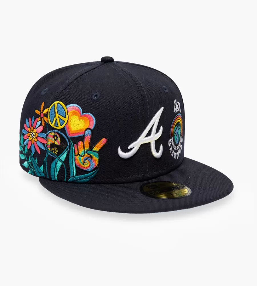 Petten & Mutsen^NEW ERA 59Fifty Groovy 12420 Atlanta Braves