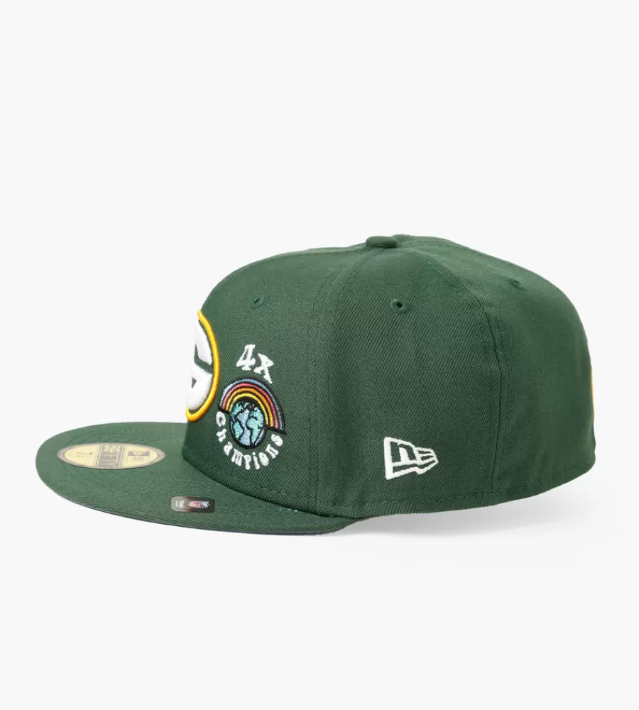 Petten & Mutsen^NEW ERA 59Fifty Groovy 12420 Green Bay Packers