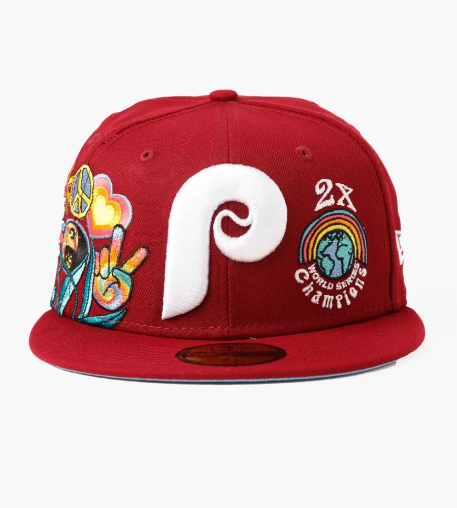 Petten & Mutsen^NEW ERA 59Fifty Groovy 12420 Philadelphia Phillies