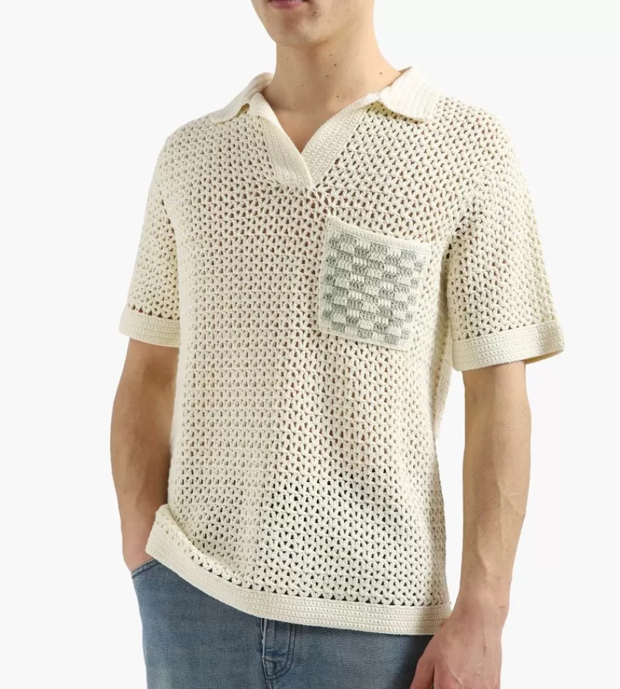 Tops^NN07 Crochet Ryan 6560 Ecru