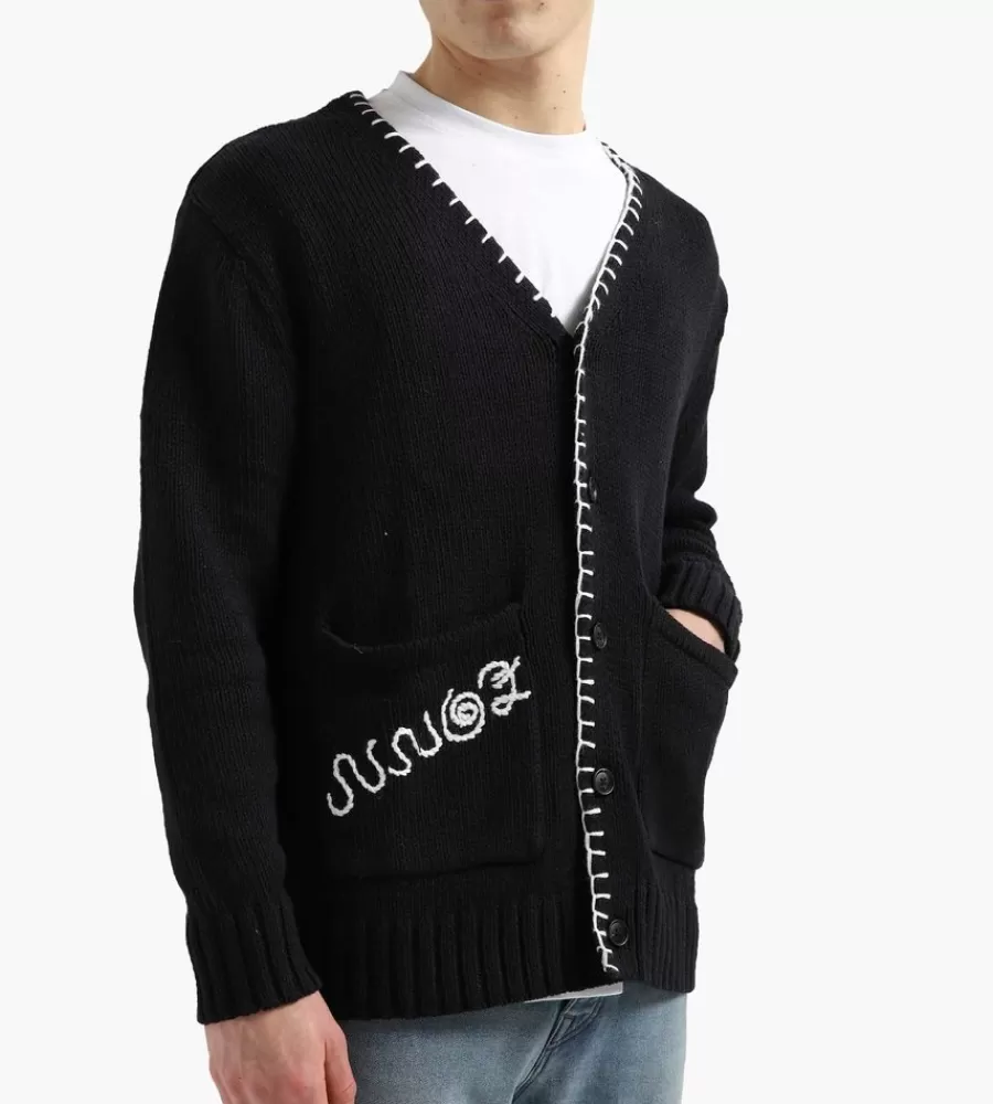 Tops^NN07 Jasper Cardigan 6567 Black