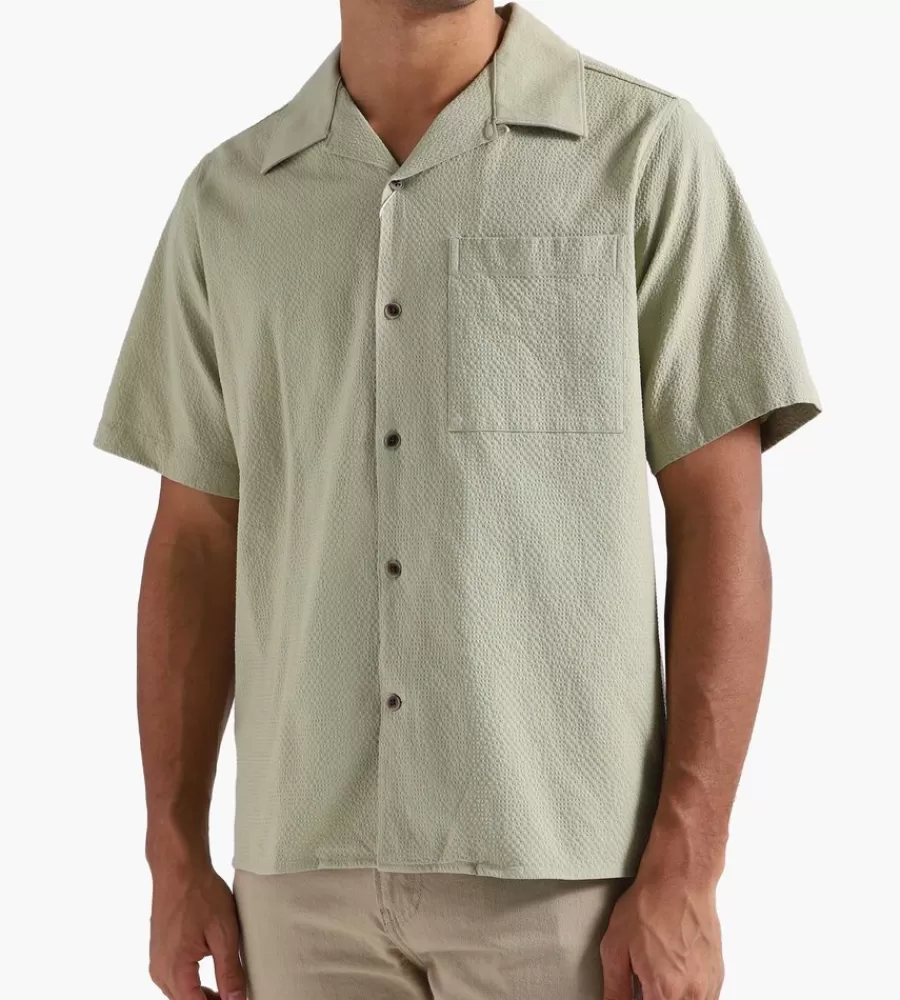 Tops^NN07 Julio Short Sleeve 1040 Pale Green