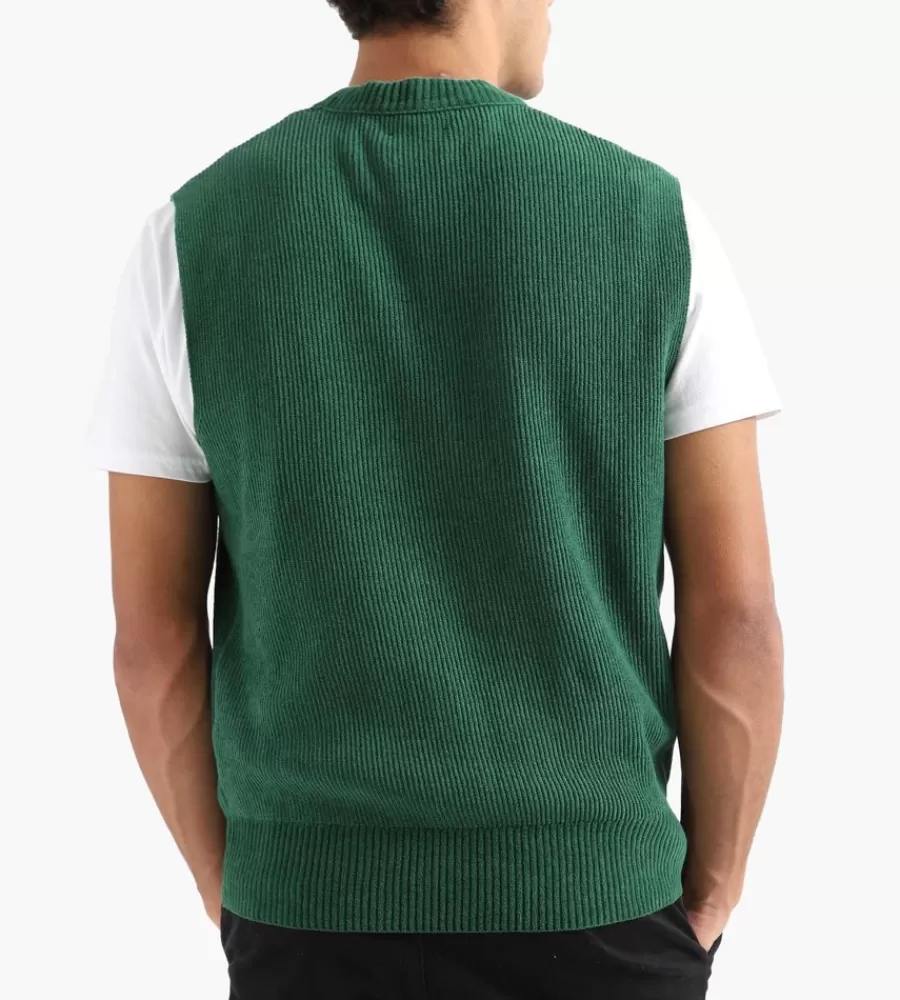 Tops^NORSE PROJECTS Manfred Chenille Vest Bottle Green