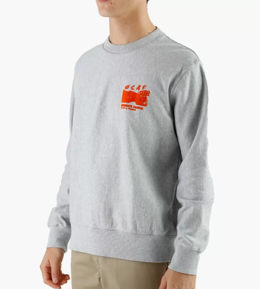 Tops^OLAF Campus Crewneck Heather Grey