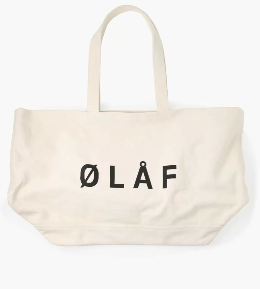 Tassen^OLAF Canvas Tote Bag White