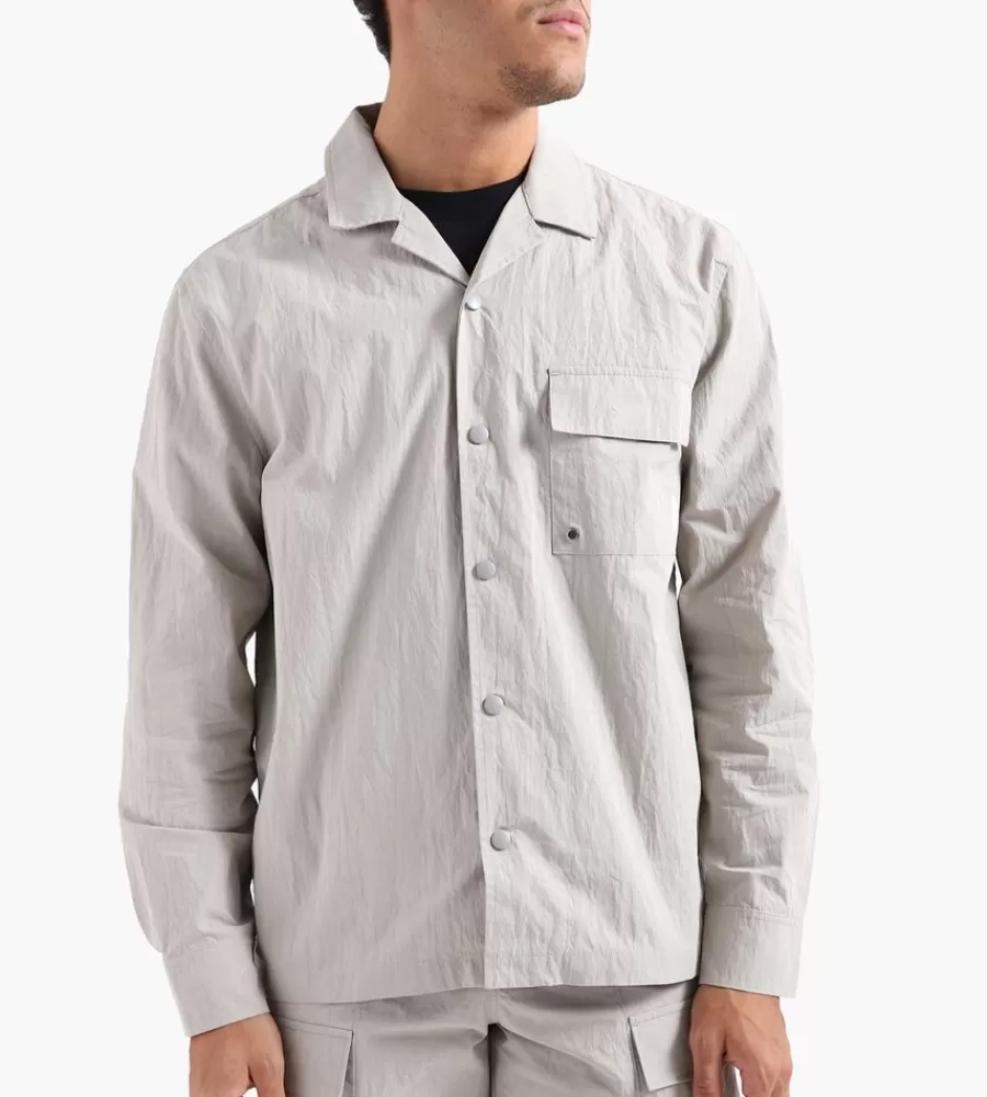 Tops^OLAF Cargo Shirt Light Grey