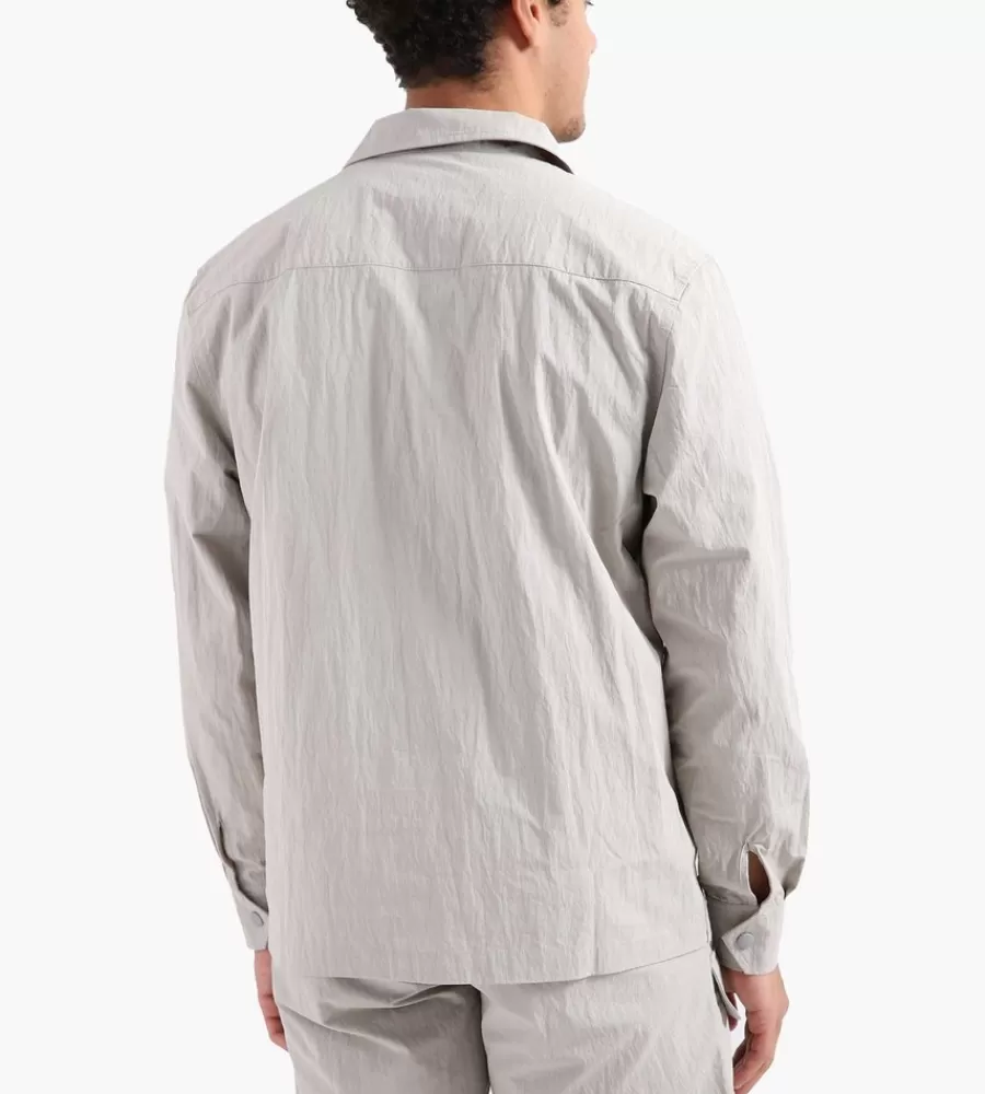 Tops^OLAF Cargo Shirt Light Grey