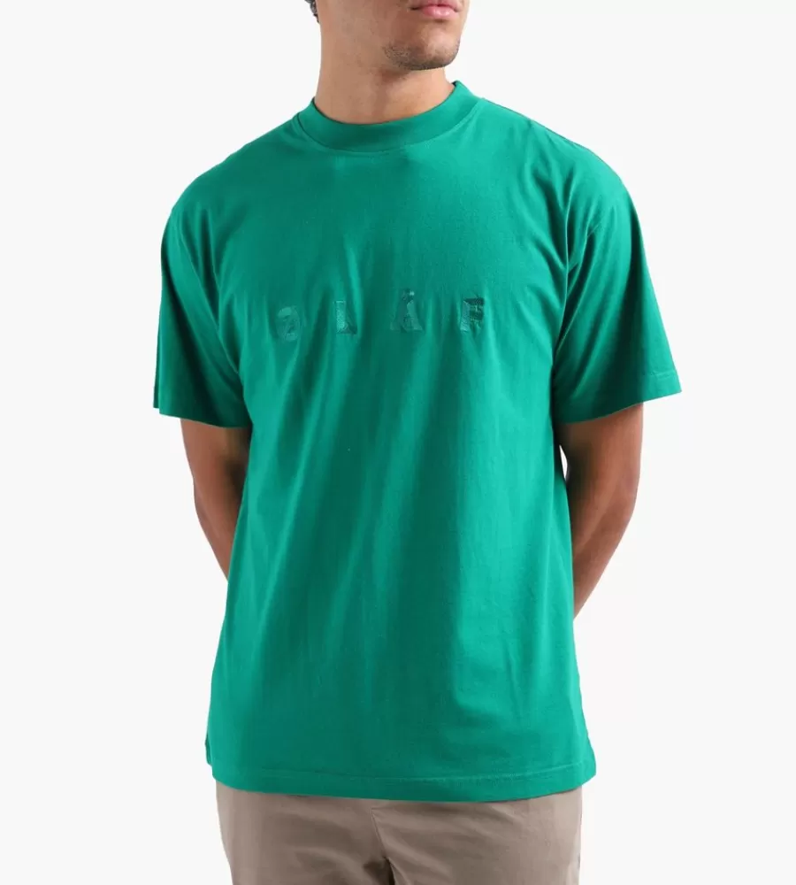 Tops^OLAF Chainstitch Tee Ocean Green