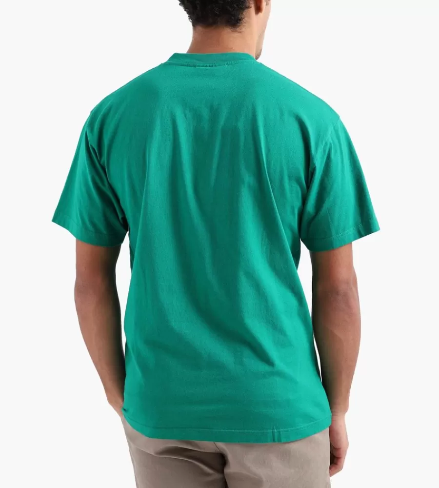 Tops^OLAF Chainstitch Tee Ocean Green