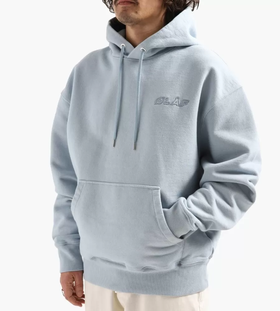 Tops^OLAF Heavyweight Studio Hoodie Baby Blue