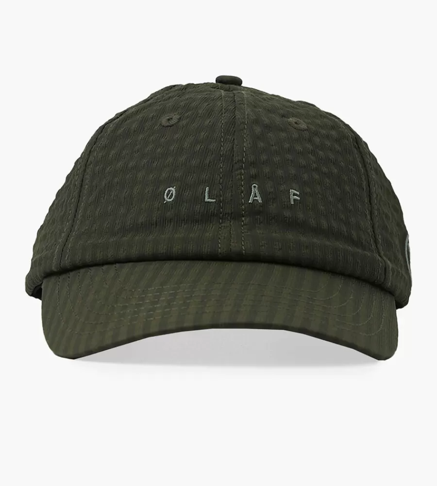 Petten & Mutsen^OLAF Seersucker Cap Forest Green