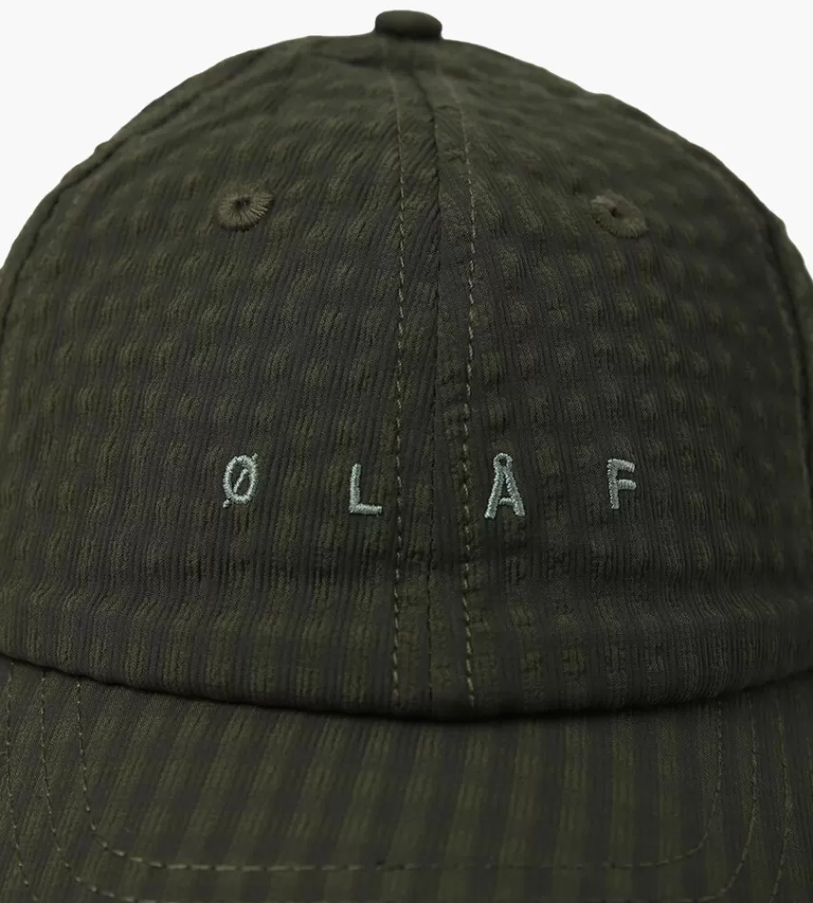 Petten & Mutsen^OLAF Seersucker Cap Forest Green