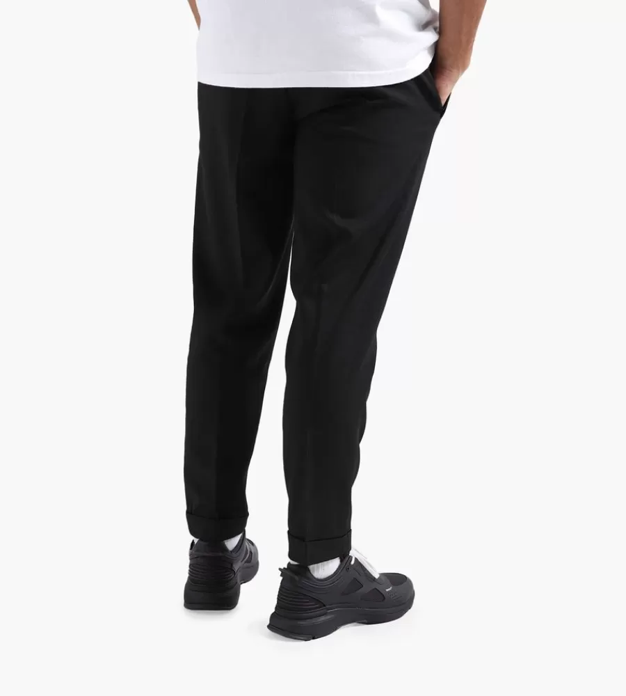 Broeken En Jeans^OLAF Slim Elasticated Trouser Black