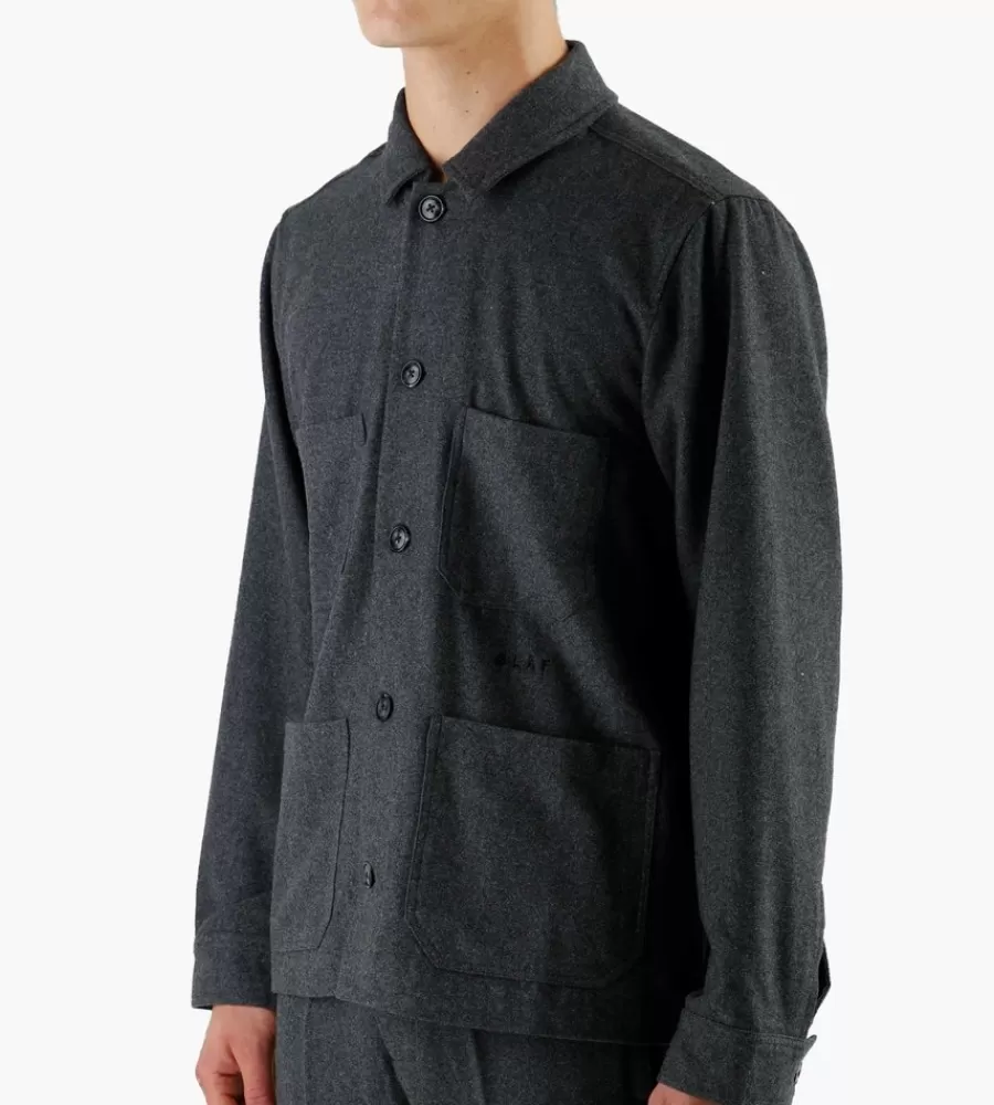 Jassen^OLAF Workwear Blazer Jkt Dark Grey