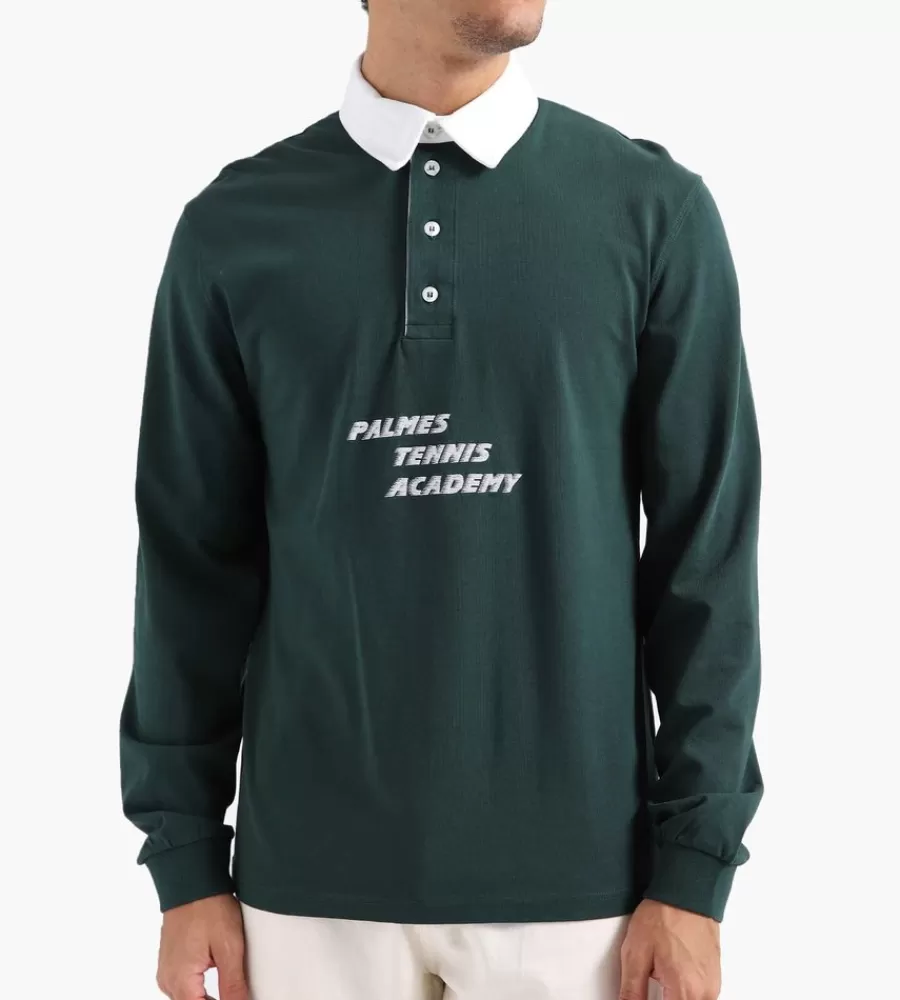 Tops^PALMES Academy Rugby Shirt Green