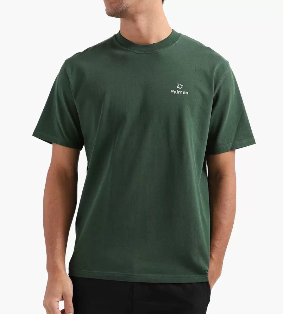 Tops^PALMES Allan T-Shirt Green