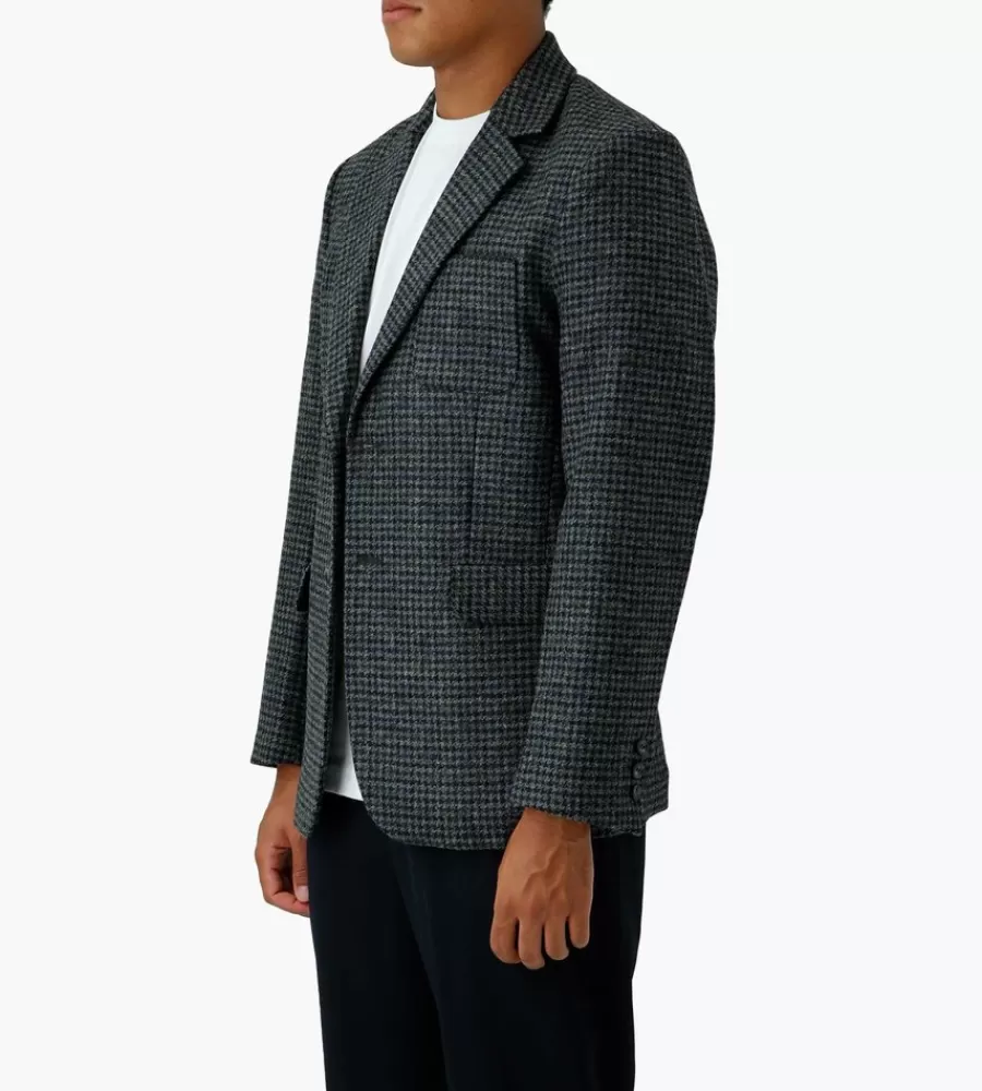 Jassen^PALMES Blaze Sports Coat Blueish Grey