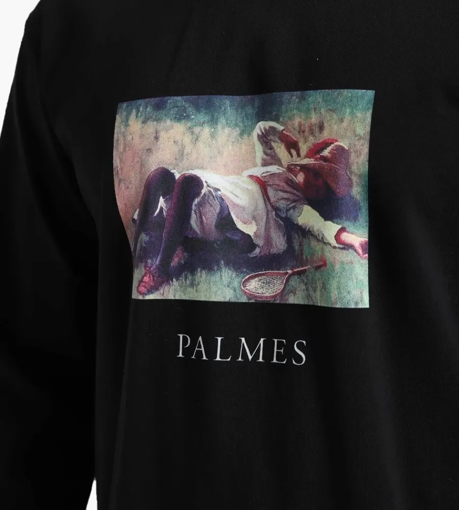 Tops^PALMES Field Longsleeve Black