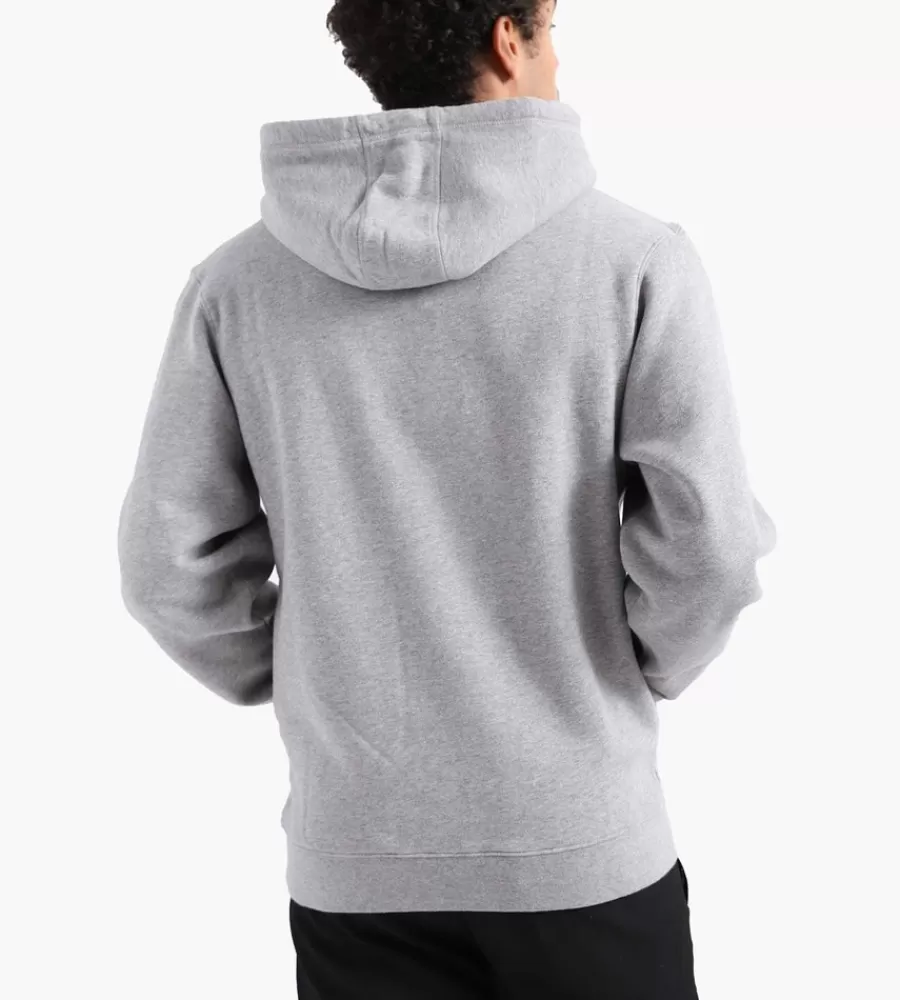 Tops^PALMES Mats Hooded Sweatshirt Grey Melange