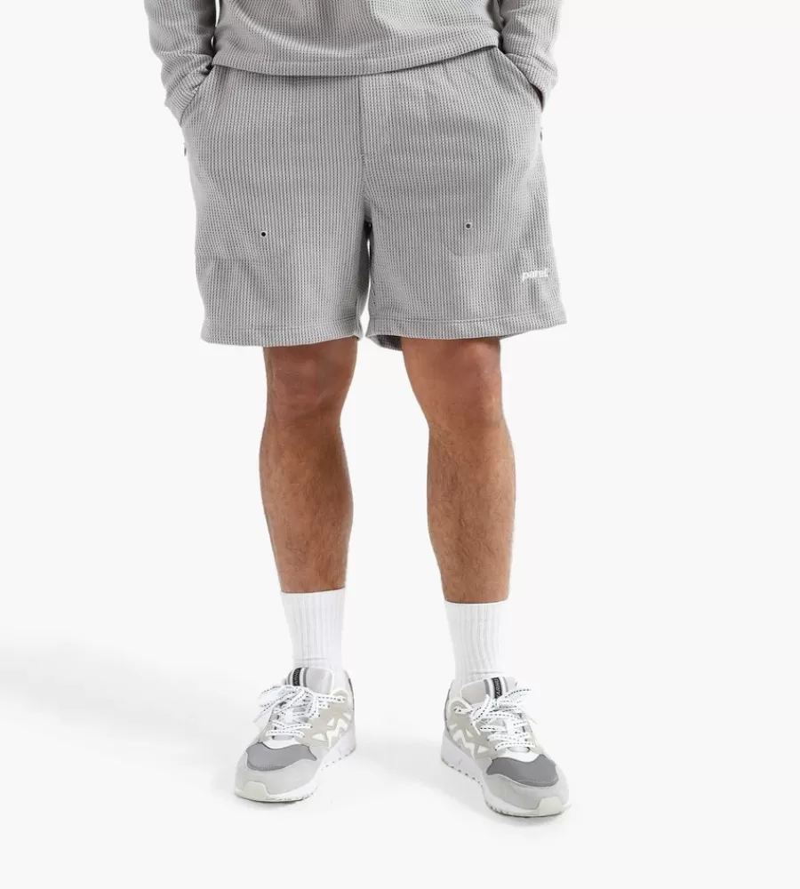 Broeken En Jeans^PAREL STUDIOS Saana Shorts Waffle Light Grey