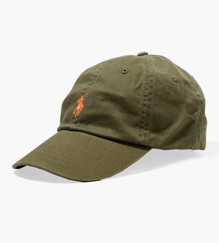 Petten & Mutsen^POLO RALPH LAUREN Sport Cap Defender Green