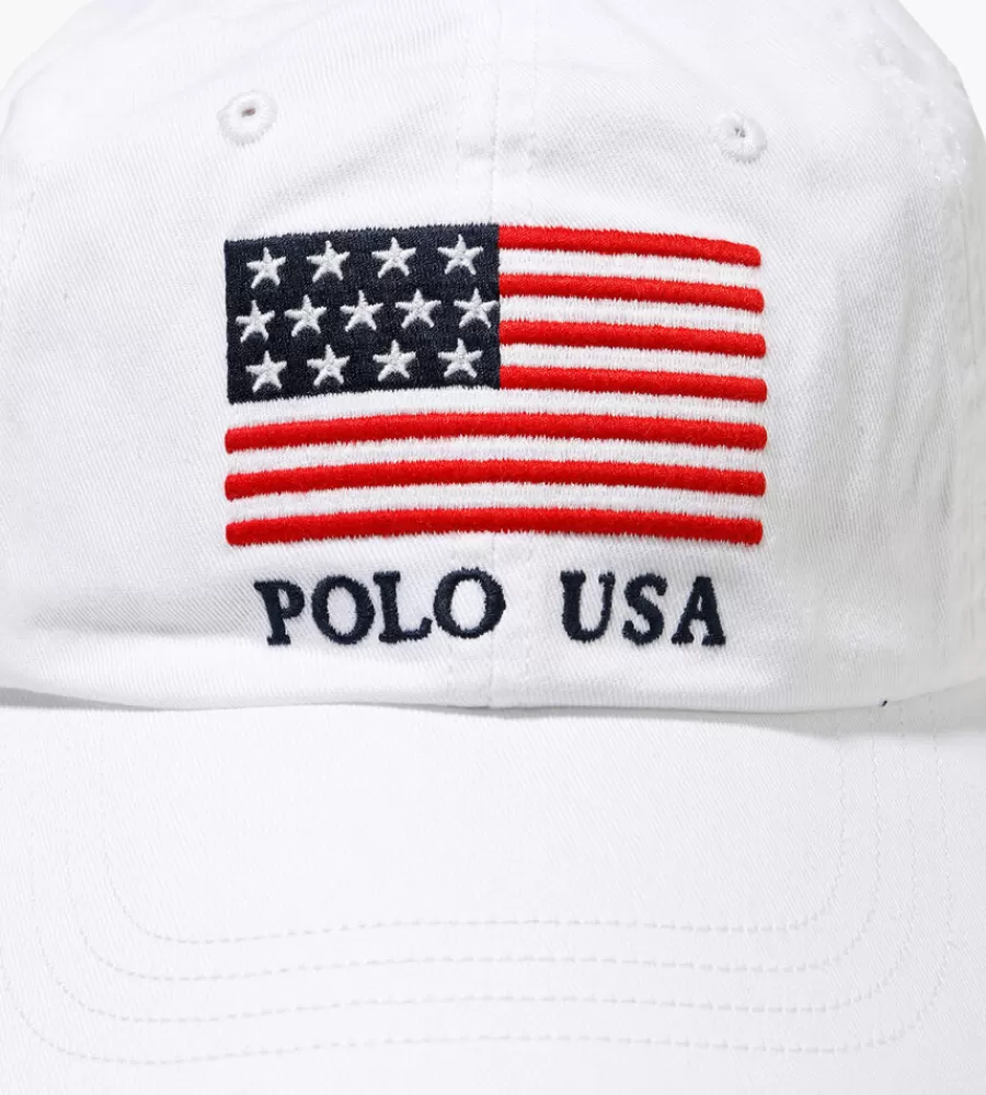 Petten & Mutsen^POLO RALPH LAUREN Sport Cap Pure White