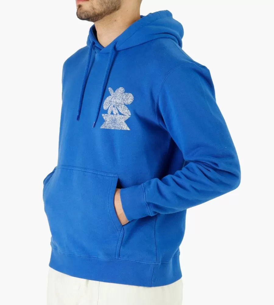 Tops^RECEPTION Hooded Sweat Electric Blue