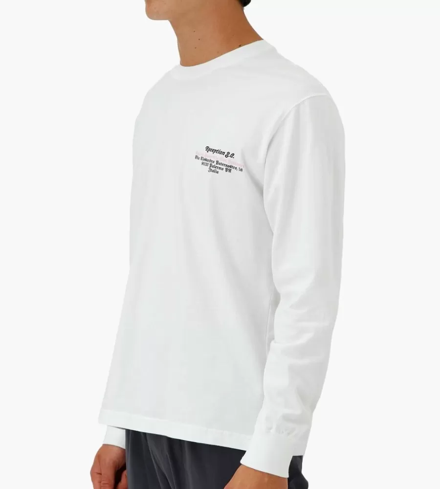 Tops^RECEPTION Longsleeve Tee San Franceisco White