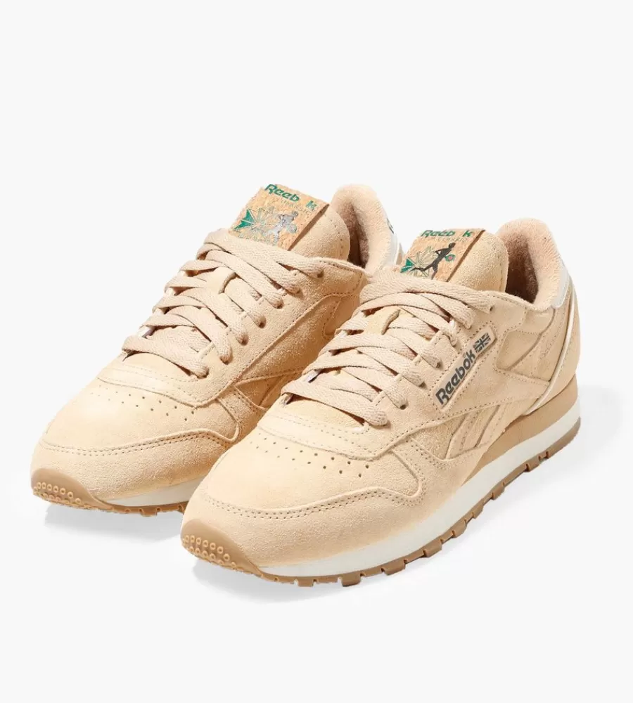 Sneakers^REEBOK Classic Leather 198 Sahara Glen Green