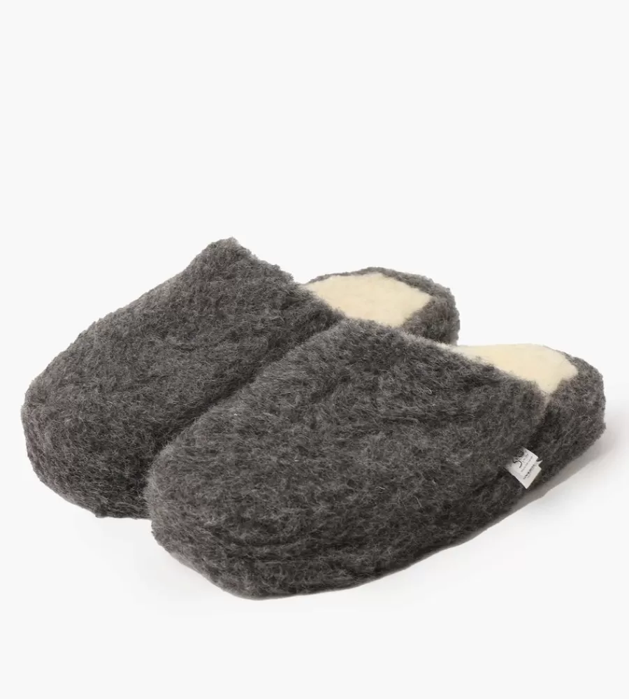 Sandalen & Slippers^RUE DE WOOL Rue De Wool Basic Slipper Graphite