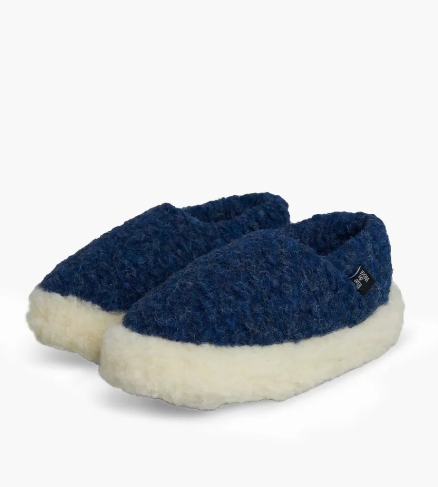 Sandalen & Slippers^RUE DE WOOL Rue De Wool Nordic Navy Blue