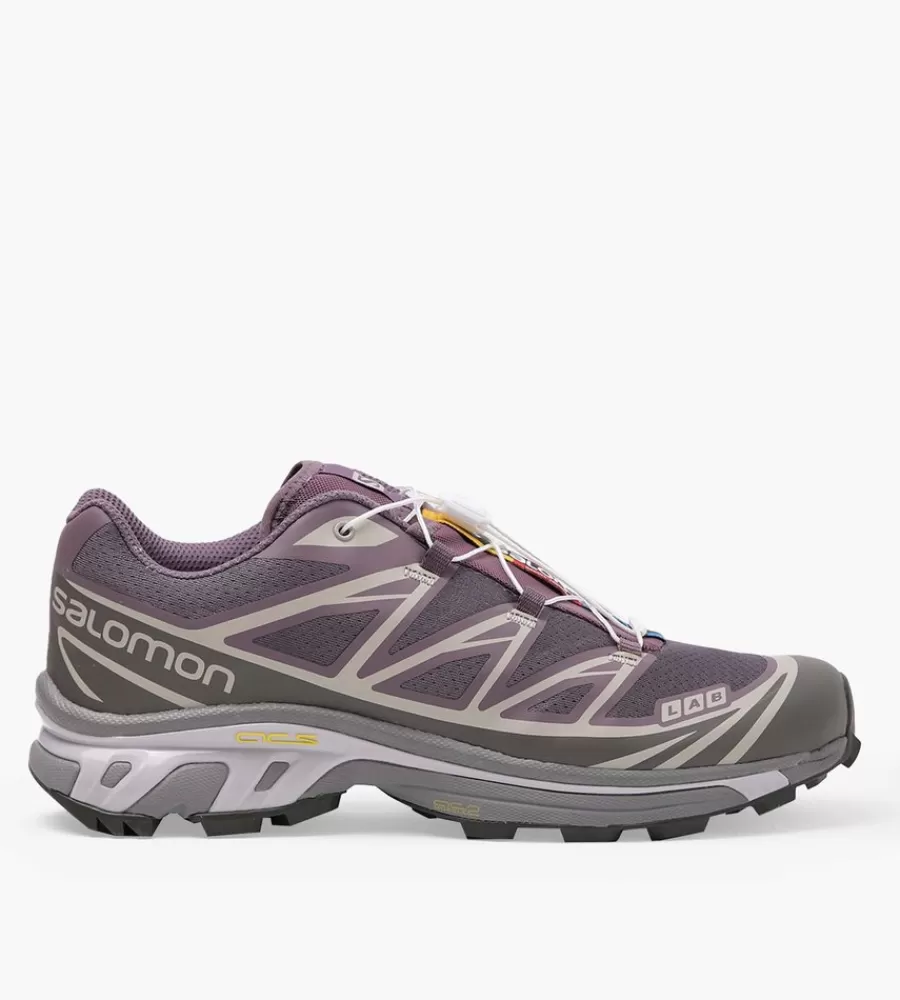 Sneakers^SALOMON Xt-6 Moonscape Plum Kitten Gull