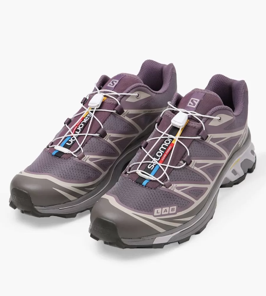 Sneakers^SALOMON Xt-6 Moonscape Plum Kitten Gull