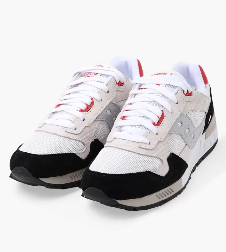 Sneakers^SAUCONY Shadow 5000 White Black Red