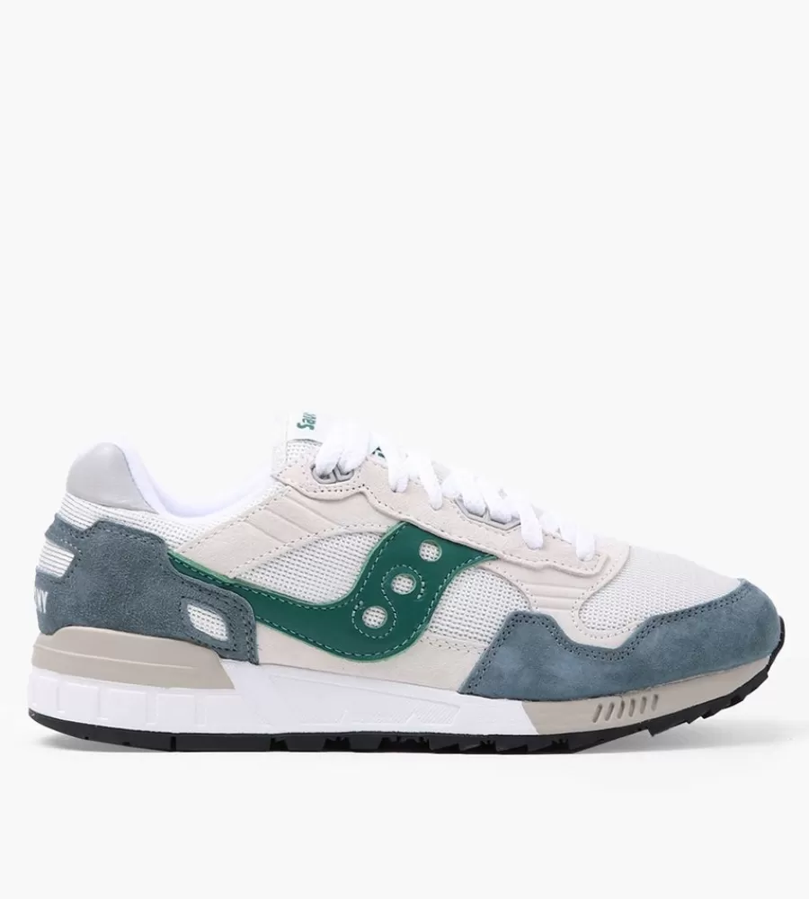 Sneakers^SAUCONY Shadow 5000 White Gray Green