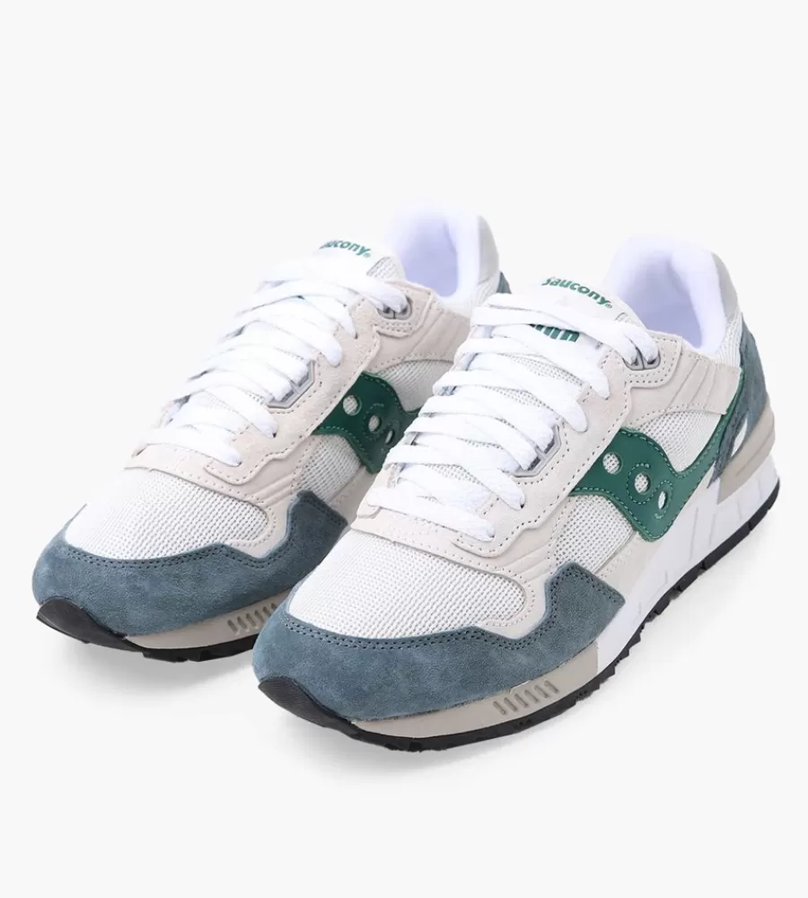 Sneakers^SAUCONY Shadow 5000 White Gray Green