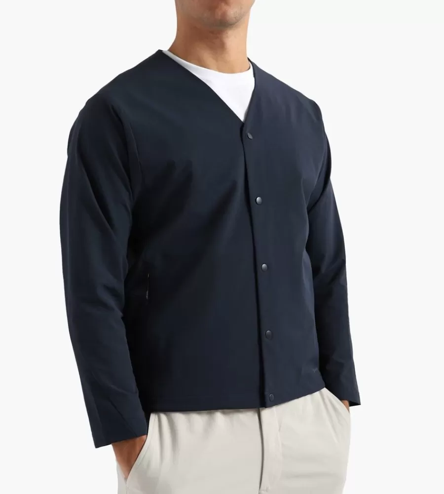 Tops^SNOW PEAK Active Comfort Cardigan Navy