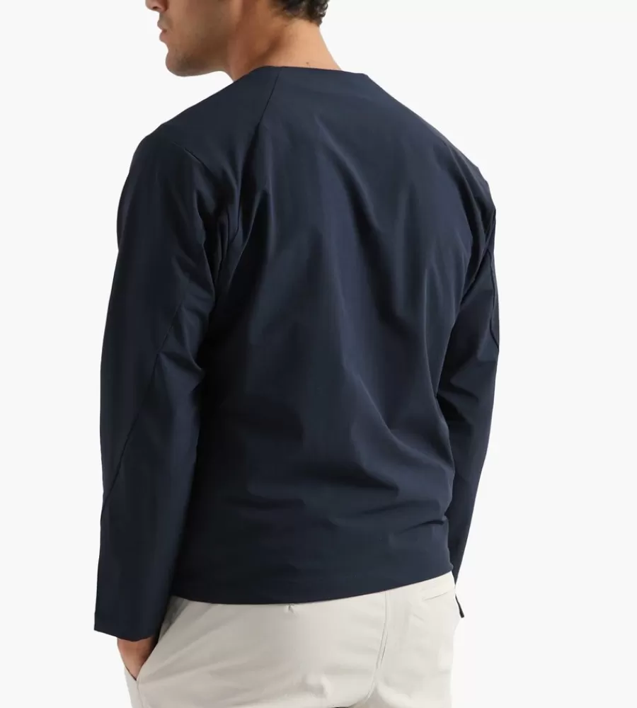 Tops^SNOW PEAK Active Comfort Cardigan Navy