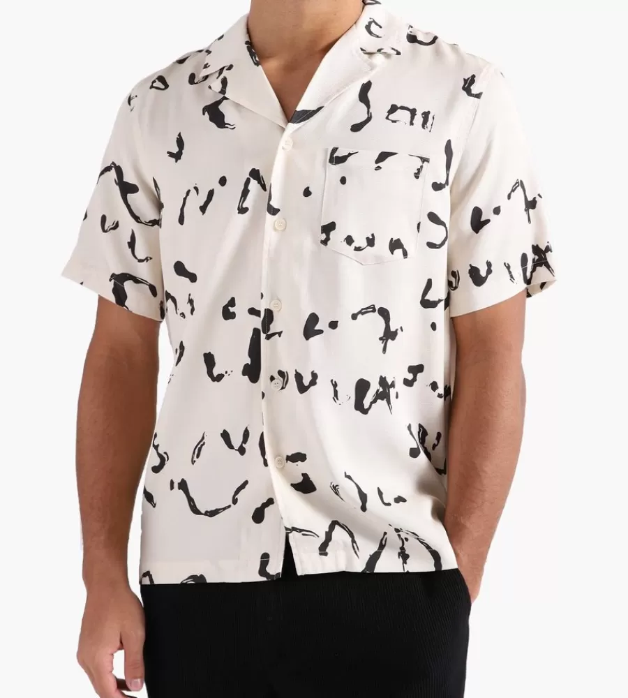 Tops^SOULLAND Orson Shirt Off White Aop