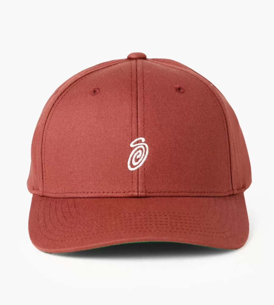 Petten & Mutsen^STUSSY Swirly S Low Pro Cap Brown