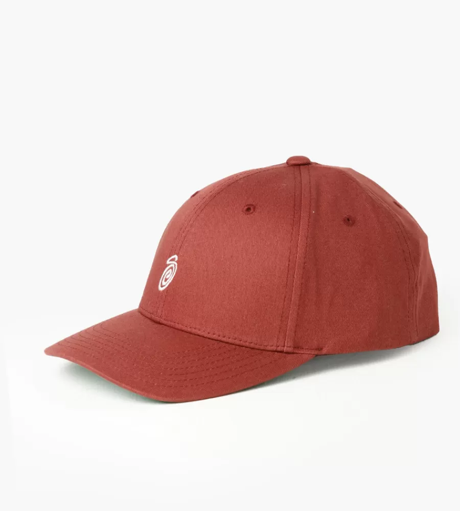 Petten & Mutsen^STUSSY Swirly S Low Pro Cap Brown