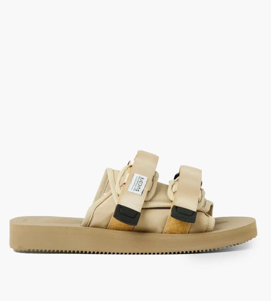 Sandalen & Slippers^SUICOKE Moto-Cab Beige